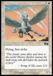 Pegasus Charger - Urza's Saga (Common) [USG-30]