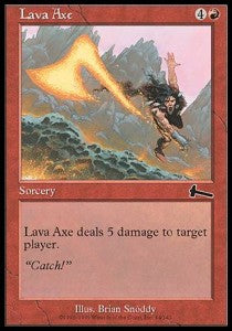 Lava Axe - Urza's Legacy (Common) [ULG-84]