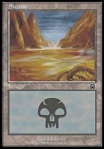 Swamp (V.1) - Mercadian Masques (Land) [MMQ-339]