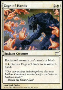 Cage of Hands - Champions of Kamigawa (Common) [CHK-3]