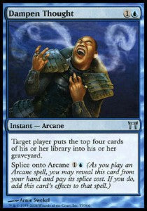 Dampen Thought - Champions of Kamigawa (Uncommon) [CHK-57]