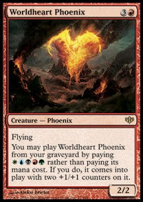 Worldheart Phoenix - Conflux (Rare) [CONF-77]