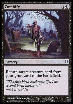 Zombify - Archenemy (Uncommon)