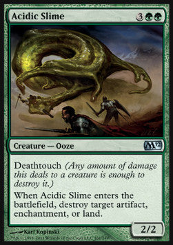 Acidic Slime - Magic 2012 (Uncommon) [M12-161]