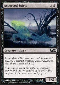Accursed Spirit - Magic 2014 (Common) [M14-83]
