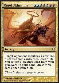 Cruel Ultimatum - Commander 2013 (Rare) [C13-182]