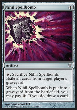 Nihil Spellbomb - Commander 2013 (Common) [C13-249]