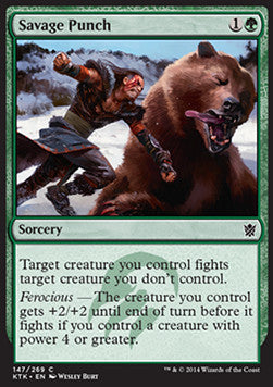 Savage Punch - Khans of Tarkir (Common) [KTK-147]