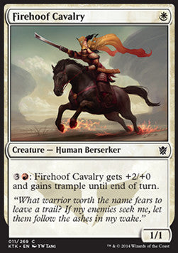 Firehoof Cavalry - Khans of Tarkir (Common) [KTK-11]