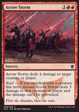 Arrow Storm - Khans of Tarkir (Common) [KTK-98]