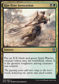 Kin-Tree Invocation - Khans of Tarkir (Uncommon) [KTK-183]
