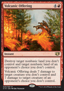 Volcanic Offering - Commander 2014 (Rare) [C14-40]