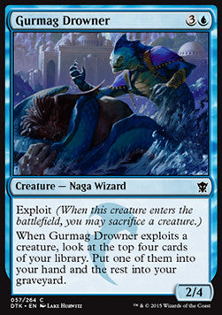 Gurmag Drowner - Dragons of Tarkir (Common) [DTK-57]