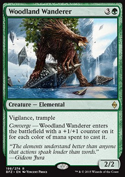Woodland Wanderer - Battle for Zendikar (Rare) [BFZ-198]