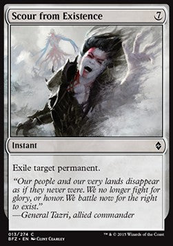 Scour from Existence - Battle for Zendikar (Common) [BFZ-13]