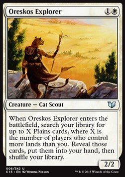 Oreskos Explorer - Commander 2015 (Uncommon) [C15-6]