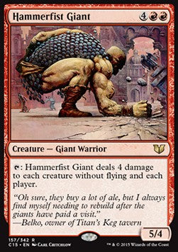 Hammerfist Giant - Commander 2015 (Rare) [C15-157]