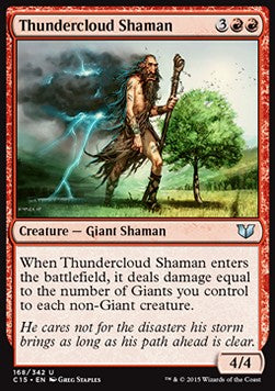 Thundercloud Shaman - Commander 2015 (Uncommon) [C15-168]