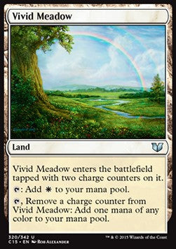 Vivid Meadow - Commander 2015 (Uncommon) [C15-320]