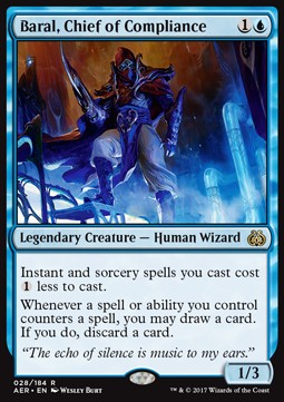 Baral, Chief of Compliance - Aether Revolt (Rare) [AER-28]