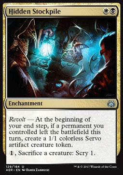 Hidden Stockpile - Aether Revolt (Uncommon) [AER-129]