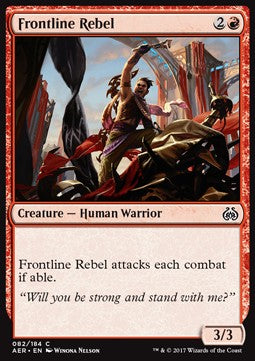 Frontline Rebel - Aether Revolt (Common) [AER-82]