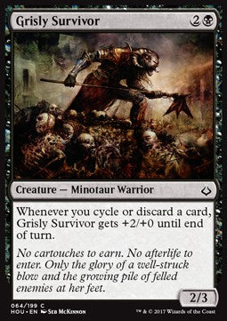 Grisly Survivor - Hour of Devastation (Common) [HOU-64]