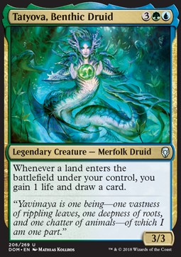 Tatyova, Benthic Druid - Dominaria (Uncommon) [DOM-206]