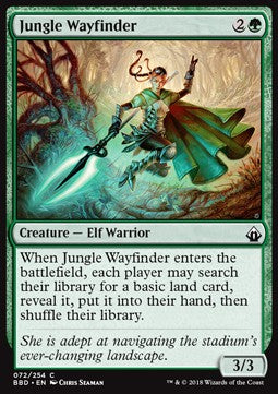 Jungle Wayfinder - Battlebond (Common) [BBD-72]