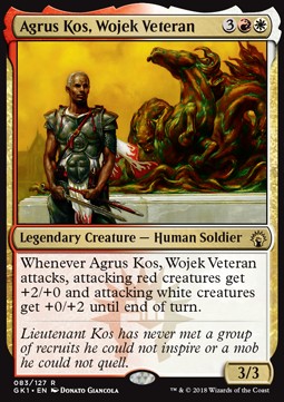 Agrus Kos, Wojek Veteran - Guilds of Ravnica: Guild Kits (Rare) [GK1-83]