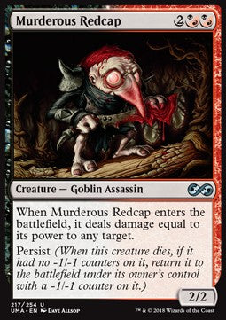 Murderous Redcap - Ultimate Masters (Uncommon) [UMA-217]
