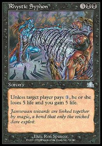 Rhystic Syphon - Prophecy (Uncommon) [PCY-76]