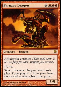 Furnace Dragon - Darksteel (Rare) [DST-62]