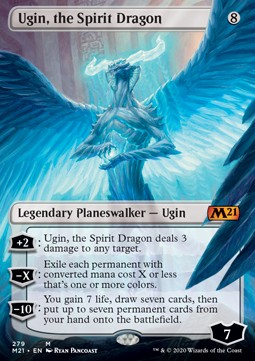 Ugin, the Spirit Dragon (V.1) - Core 2021: Extras (Mythic) [XM21-279]