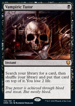 Vampiric Tutor - Commander Legends (Mythic) [CMR-156]