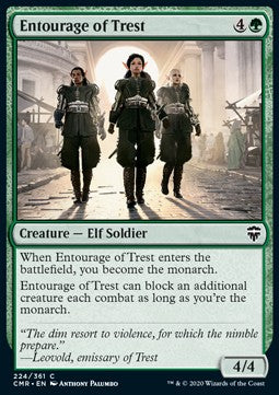 Entourage of Trest - Commander Legends (Common) [CMR-224]
