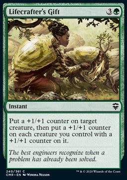 Lifecrafter's Gift - Commander Legends (Common) [CMR-240]