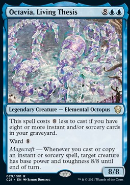 Octavia, Living Thesis - Commander: Strixhaven (Rare) [C21-29]