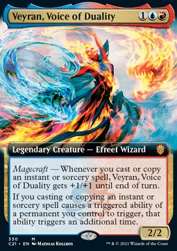 Veyran, Voice of Duality - Commander: Strixhaven: Extras (Mythic) [XC21-330]