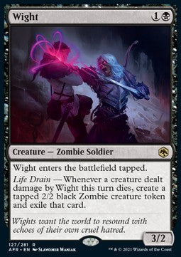 Wight - Adventures in the Forgotten Realms (Rare) [AFR-127]