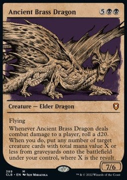 Ancient Brass Dragon (V.2) - Commander Legends: Battle for Baldur's Gate: Extras (Mythic) [XCLB-389]