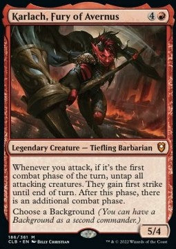 Karlach, Fury of Avernus - Commander Legends: Battle for Baldur's Gate (Mythic) [CLB-186]