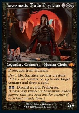 Yawgmoth, Thran Physician (V.1) - Dominaria Remastered: Extras (Mythic) [XDMR-315]