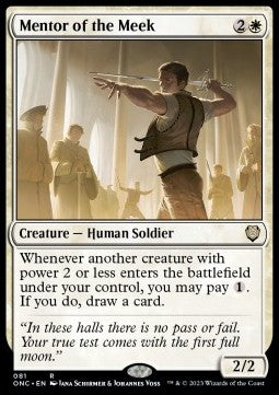 Mentor of the Meek - Commander: Phyrexia: All Will Be One (Rare) [ONC-81]