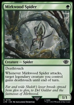 Mirkwood Spider - The Lord of the Rings: Tales of Middle-earth (Common) [LTR-178]
