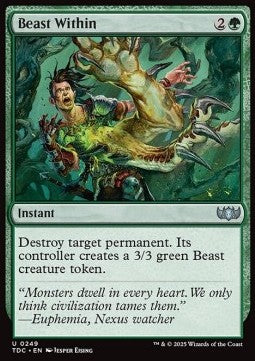 Beast Within - Commander: Tarkir: Dragonstorm (Uncommon) [TDC-249]
