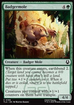 Badgermole - Magic: The Gathering | Avatar: The Last Airbender (Common) [TLA-166]