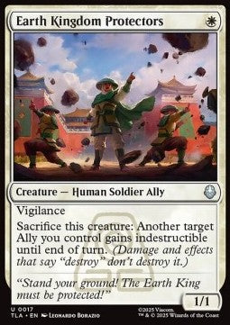 Earth Kingdom Protectors - Magic: The Gathering | Avatar: The Last Airbender (Uncommon) [TLA-17]