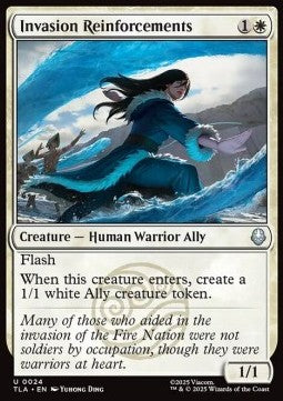 Invasion Reinforcements - Magic: The Gathering | Avatar: The Last Airbender (Uncommon) [TLA-24]