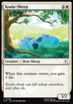 Koala-Sheep - Magic: The Gathering | Avatar: The Last Airbender: Eternal (Common) [TLE-80]